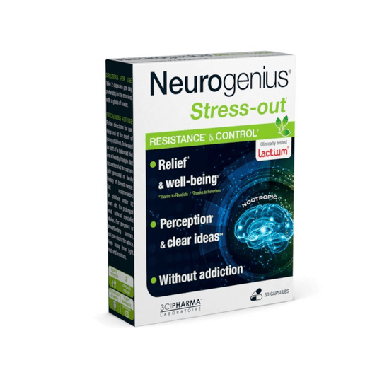 Neurogenius etudiant - LES 3 CHENES - 30 tabs - Memory, Concentration - Maple Wellness Supplements