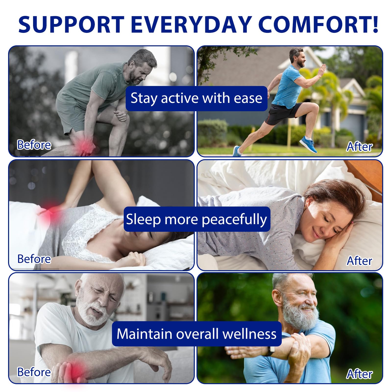 Neuropathy Cream for Feet, Legs & Hands – Lightweight, Plant-Based Formula with Cooling Comfort, 120g - Maple Wellness Supplements