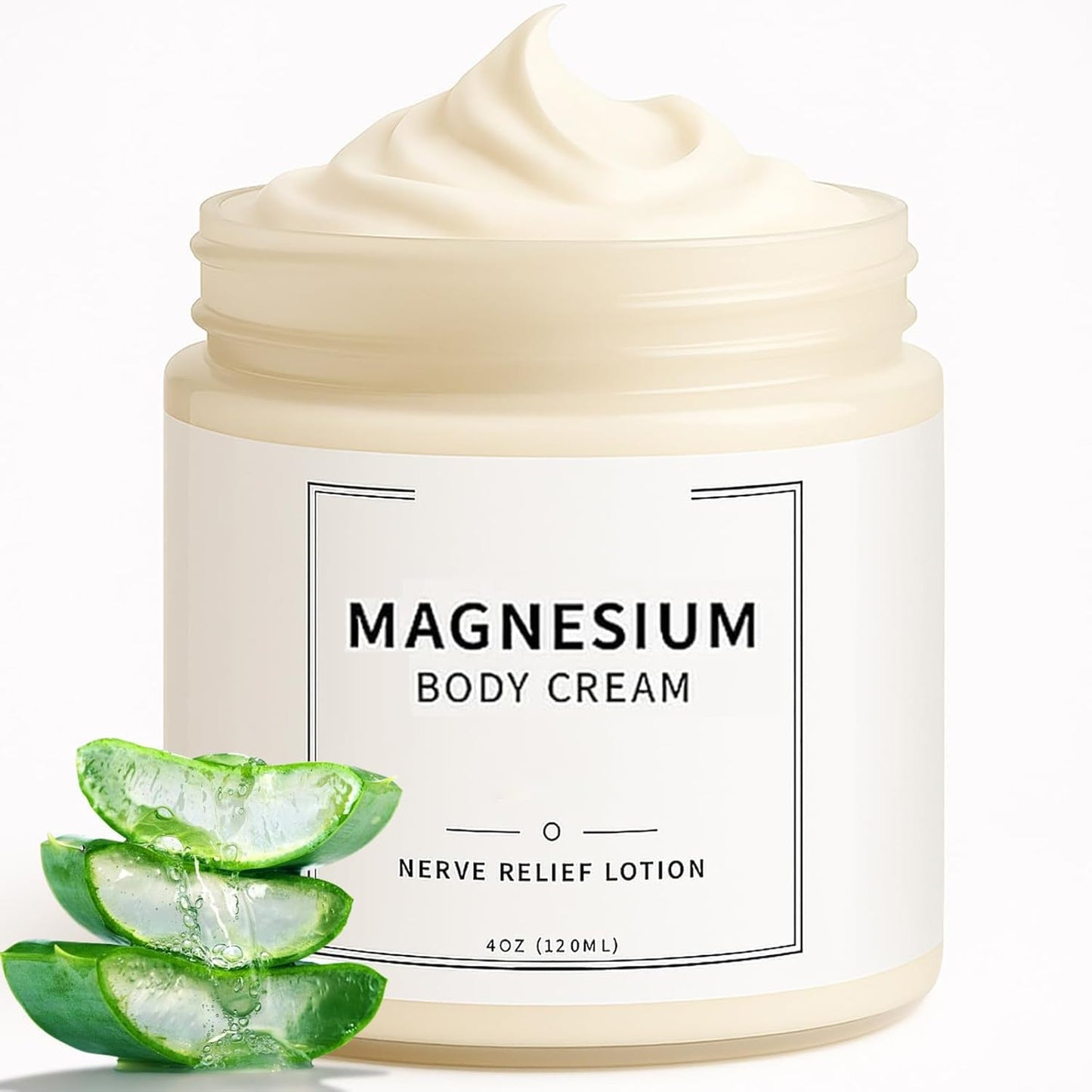 Neuropathy Cream | Nerve Relief Lotion for Feet, Legs & Hands | Magnesium Chloride with Aloe Vera Extract | Non-Greasy Formula for Day & Night Use | Thoughtful Gift for Mama, Dad, Men & Women (1) - Maple Wellness Supplements