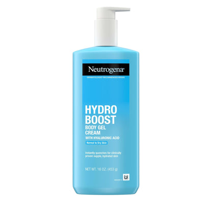 Neutrogena Hydro Boost Body Gel Cream, Hydrating Body Lotion with Hyaluronic Acid for Normal to Dry Skin - Maple Wellness Supplements