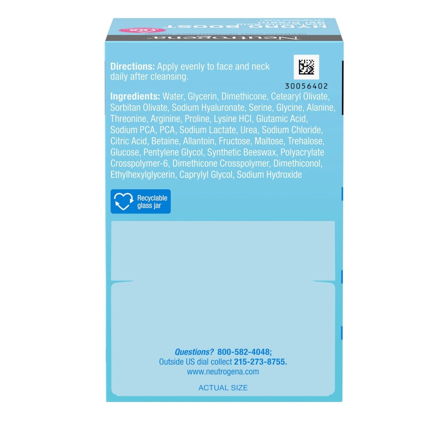Neutrogena Hydro Boost Gel Cream, 48 Hr Hydration for Normal/Dry Skin, Fragrance Free - Maple Wellness Supplements