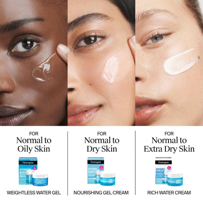 Neutrogena Hydro Boost Gel Cream, 48 Hr Hydration for Normal/Dry Skin, Fragrance Free - Maple Wellness Supplements