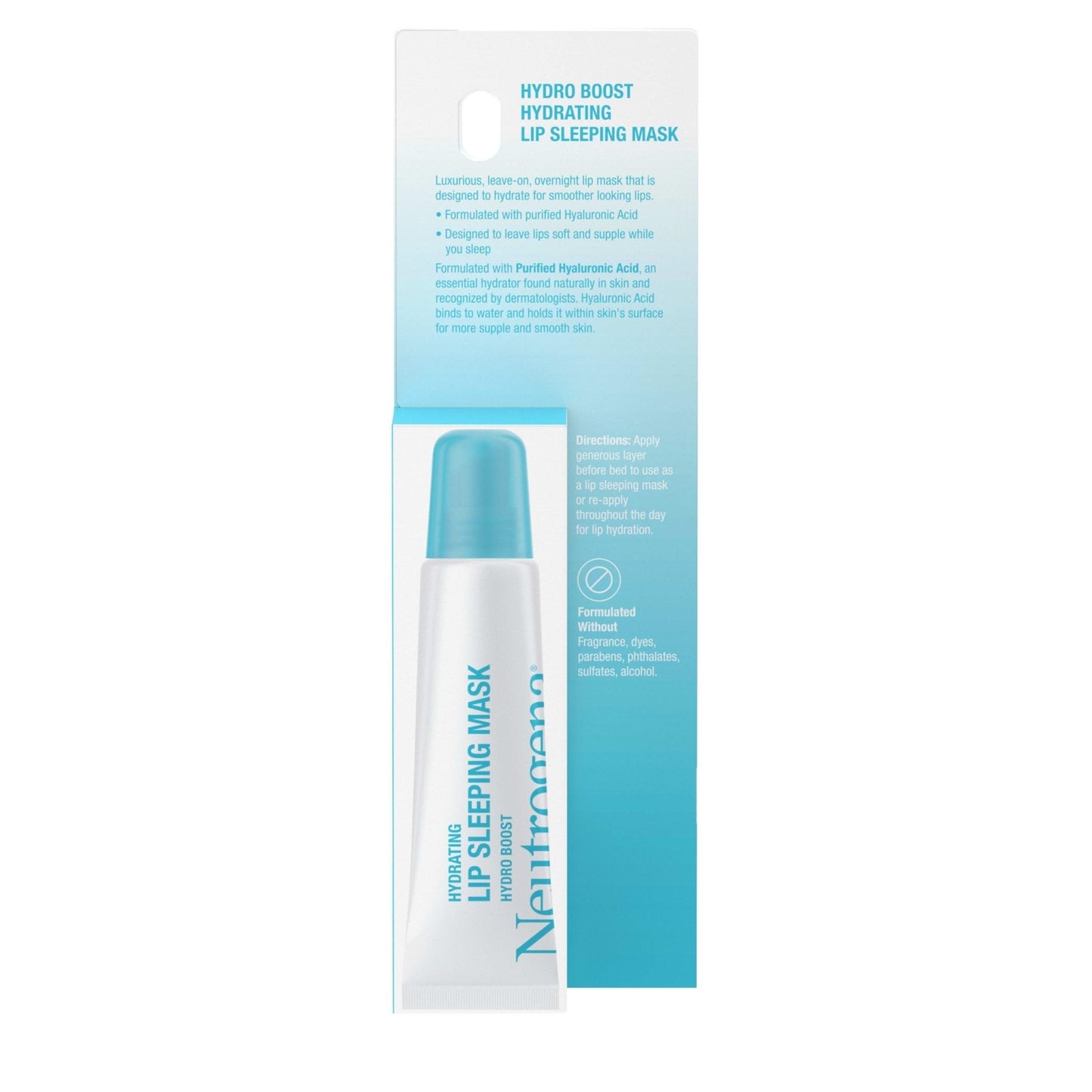 Neutrogena Hydro Boost Hydrating Lip Sleeping Mask with Hyaluronic Acid, Clear Overnight and Daily Moisturizing Treatment - Maple Wellness Supplements