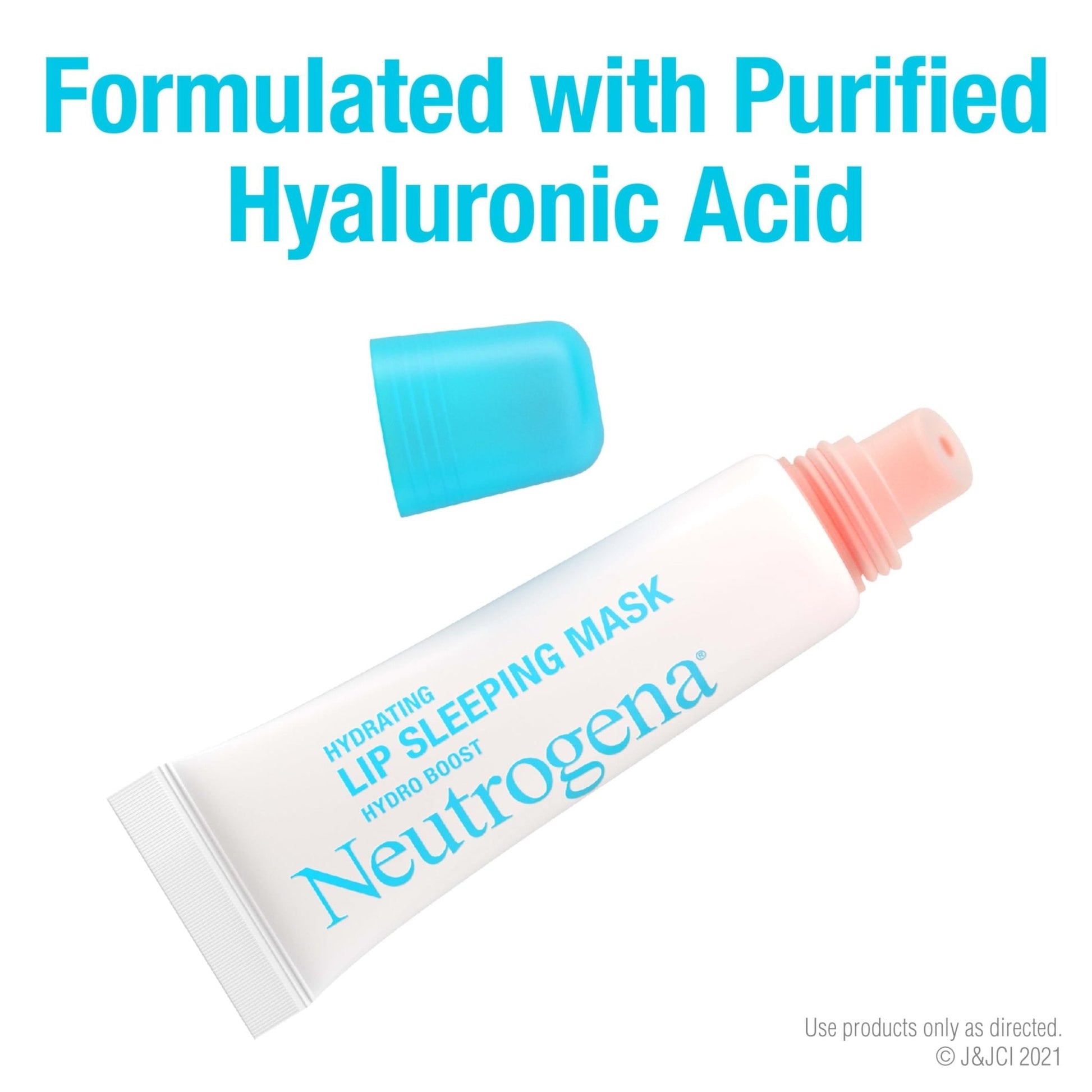 Neutrogena Hydro Boost Hydrating Lip Sleeping Mask with Hyaluronic Acid, Clear Overnight and Daily Moisturizing Treatment - Maple Wellness Supplements