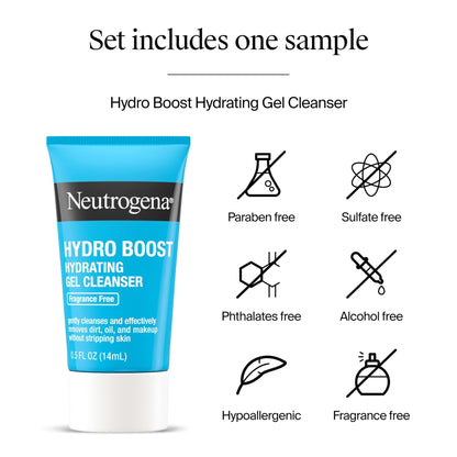 Neutrogena Hydro Boost Water Gel, Hyaluronic Acid Facial Moisturizer for Normal to Oily Skin, Hydrating Face Moisturizer, - Maple Wellness Supplements