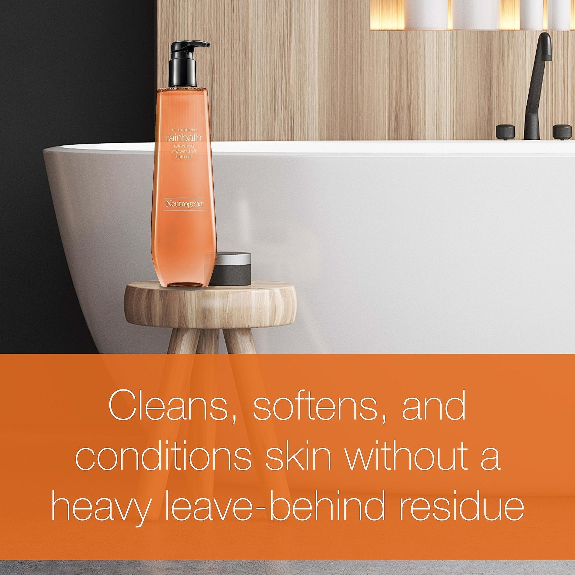 Neutrogena Rainbath Cleansing Shower & Bath Gel, Daily Moisturizing Body Wash Cleanser - Maple Wellness Supplements