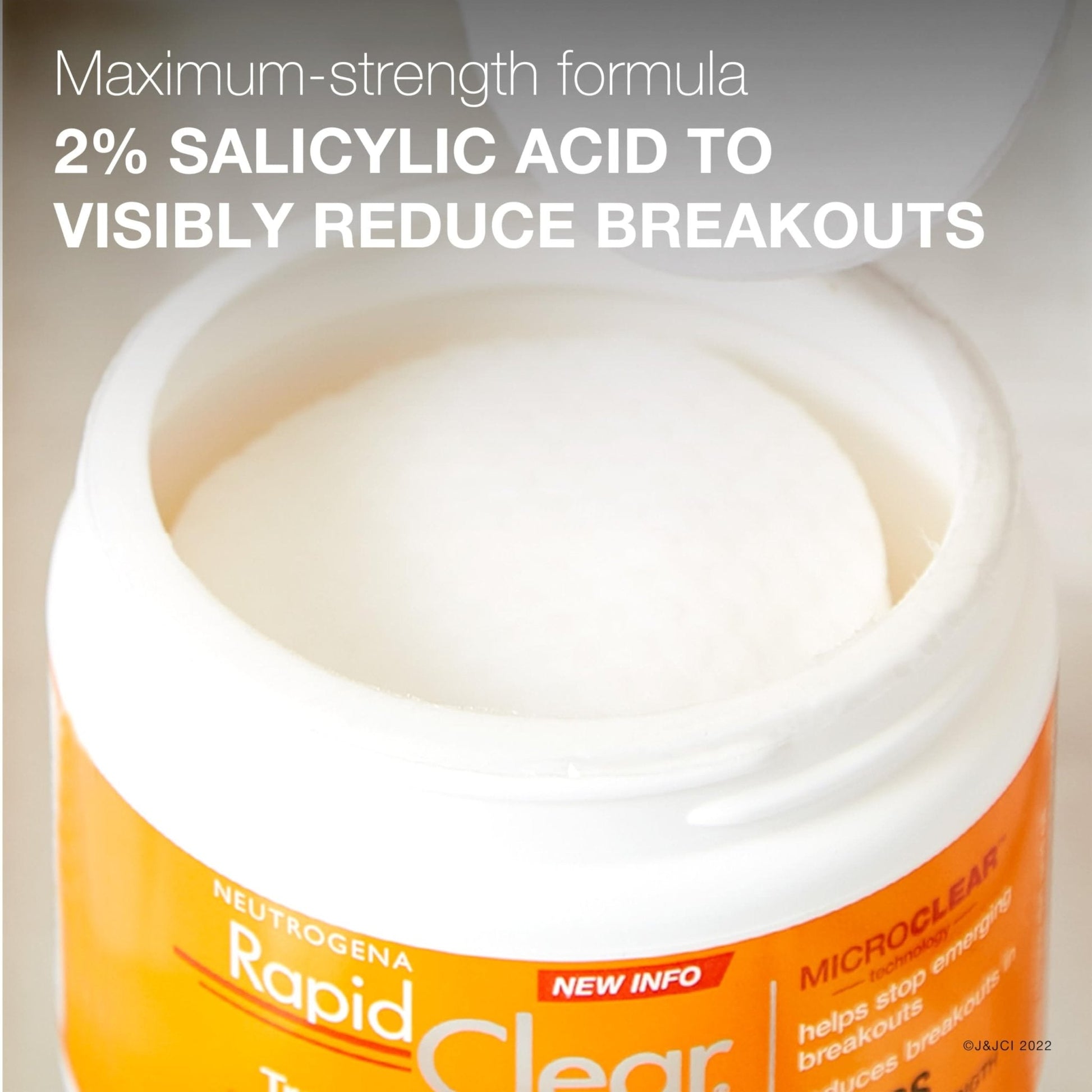 Neutrogena Rapid Clear Maximum Strength Acne Treatment Pads - Salicylic Acid Formula - Maple Wellness Supplements