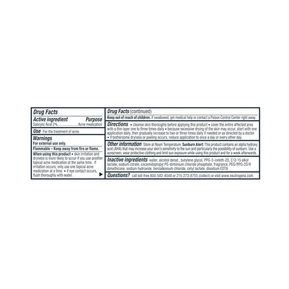Neutrogena Rapid Clear Maximum Strength Acne Treatment Pads - Salicylic Acid Formula - Maple Wellness Supplements