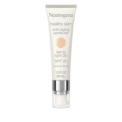 Neutrogena Retinol Treatment and Tinted Facial Moisturizer, Healthy Skin Anti-Aging Perfector with Broad Spectrum SPF 20 Sunscreen - Maple Wellness Supplements