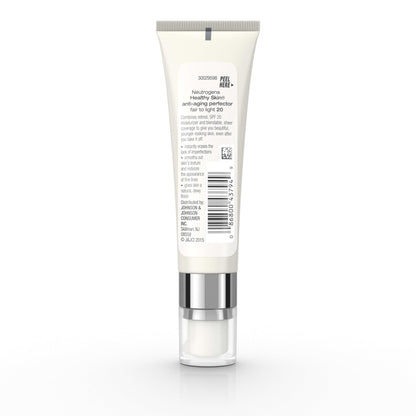 Neutrogena Retinol Treatment and Tinted Facial Moisturizer, Healthy Skin Anti-Aging Perfector with Broad Spectrum SPF 20 Sunscreen - Maple Wellness Supplements