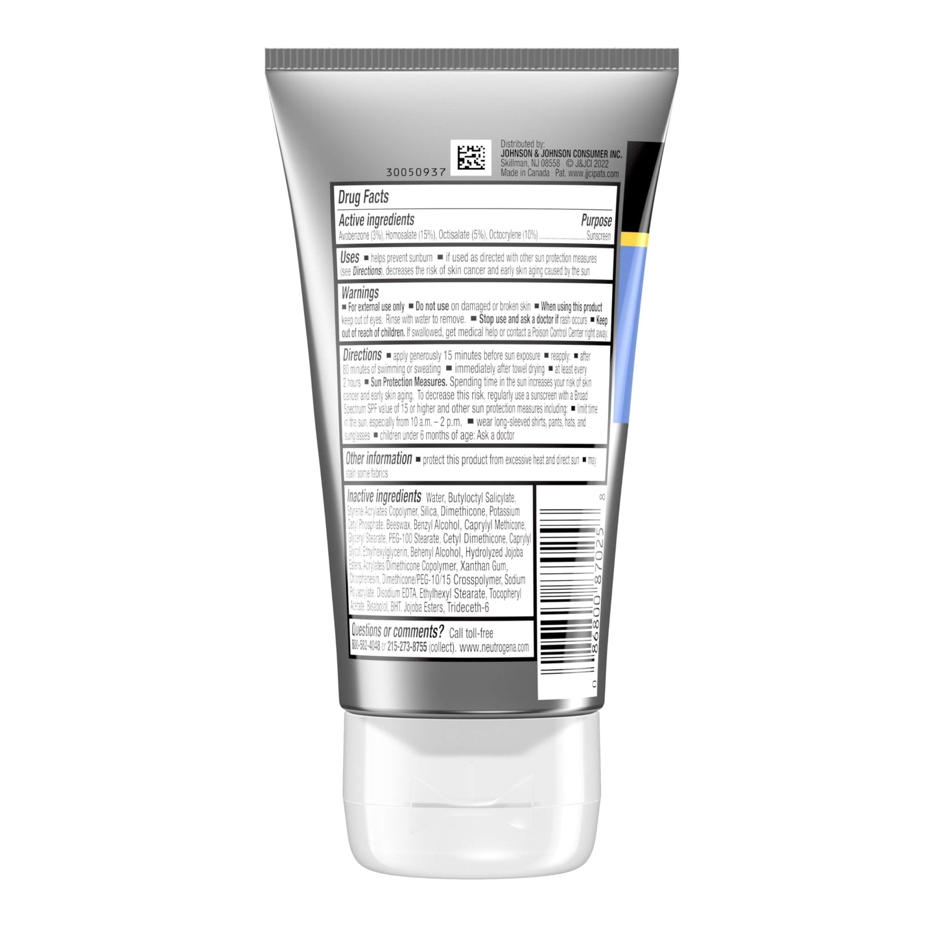 Neutrogena Sport Face Sunscreen SPF 70+, Oil-Free, 2.5 fl oz, Sweat & Water-Resistant - Maple Wellness Supplements