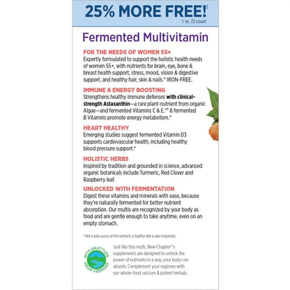 New Chapter Every Women's One Daily 55+ 90ct - Maple Wellness Supplements