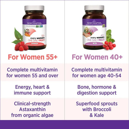 New Chapter Every Women's One Daily 55+ 90ct - Maple Wellness Supplements