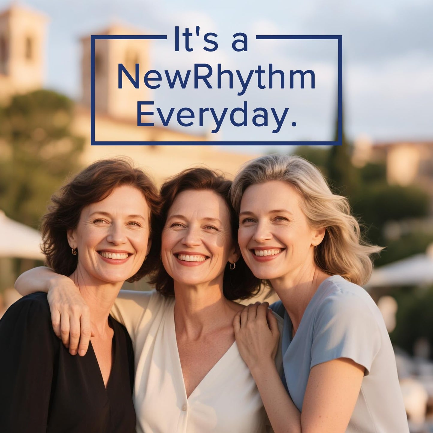 NewRhythm Menopause Probiotics for Women, 7-in-1 Relief, Prebiotics, Black Cohosh Trans-Resveratrol Chasteberry Red Clover Dong Quai, Hot Flashes Night Sweats, No Soy, No Estrogen, 30 Ct - Maple Wellness Supplements