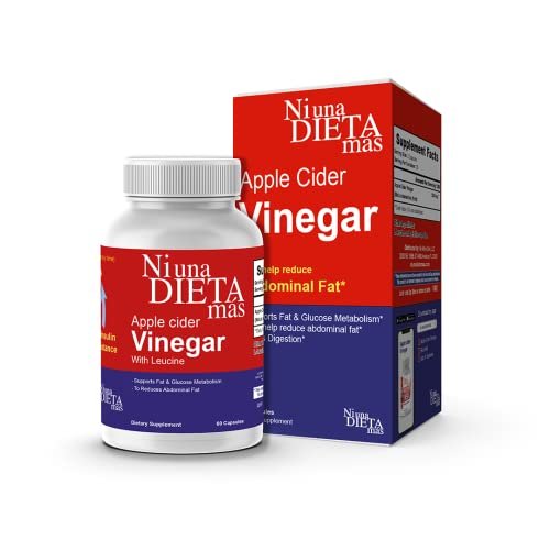 Ni una dieta más Reduce Abdominal Fat - Vinegar Capsules - Best for Weight Loss - Maple Wellness Supplements