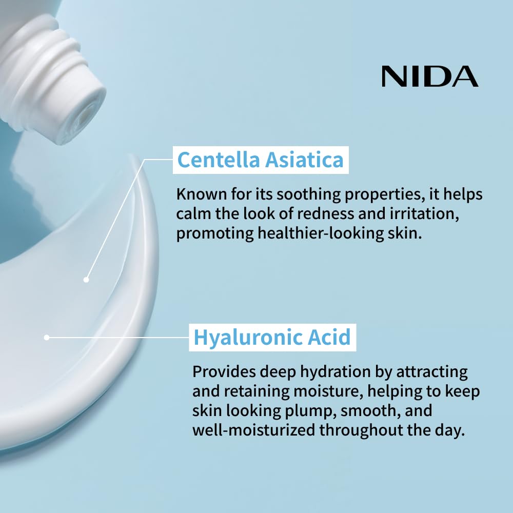 NIDA Youthful Formula™ Ultimate Moisturizing Cream | Centella Asiatica, Niacinamide, Hyaluronic Acid, Collagen | Wrinkles, Fine Lines - Maple Wellness Supplements