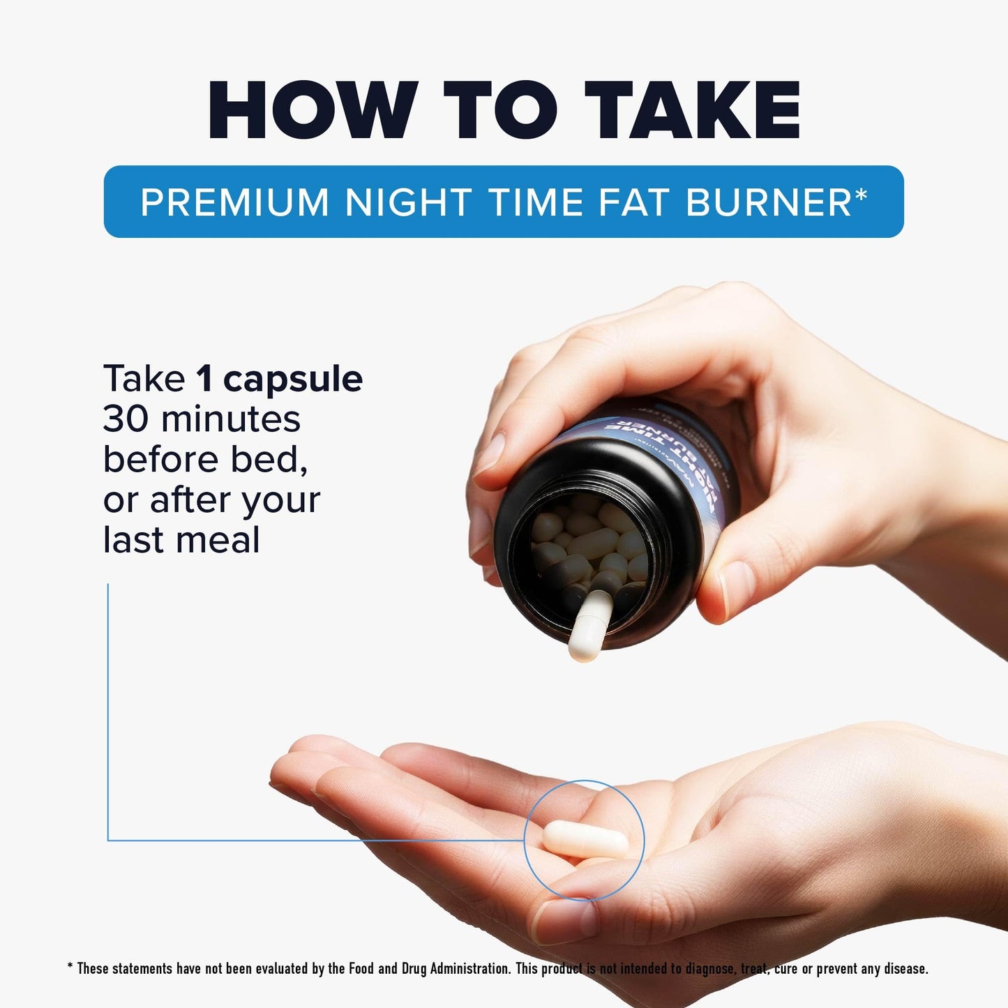 Night Time Fat Burner for Weight Loss Support & Sleep Aid | Appetite Suppressant, Carb Blocker, Nighttime Metabolism Booster for Stomach Fat Burner - Maple Wellness Supplements