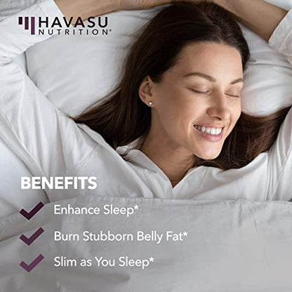 Night Time Fat Burner for Women | Weight Loss and Sleep Support Blend With Apigenin - Maple Wellness Supplements