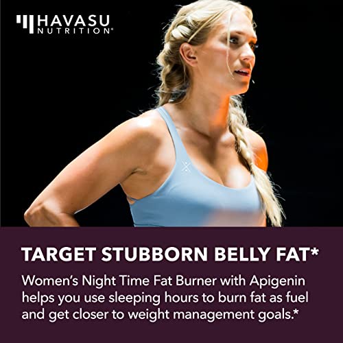 Night Time Fat Burner for Women | Weight Loss and Sleep Support Blend With Apigenin - Maple Wellness Supplements