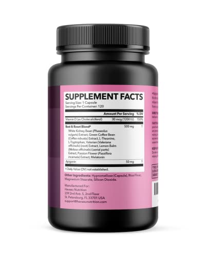 Night Time Fat Burner for Women | Weight Loss and Sleep Support Blend With Apigenin - Maple Wellness Supplements