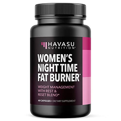 Night Time Fat Burner for Women | Weight Loss and Sleep Support Blend With Vitamin D - Maple Wellness Supplements