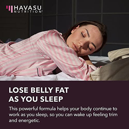 Night Time Fat Burner for Women | Weight Loss and Sleep Support Blend With Vitamin D - Maple Wellness Supplements