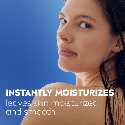 NIVEA Cocoa Butter In Shower Lotion, Water Activated In Shower Moisturizer for Dry Skin to Very Dry Skin, 13.5 FL OZ Bottle - Maple Wellness Supplements