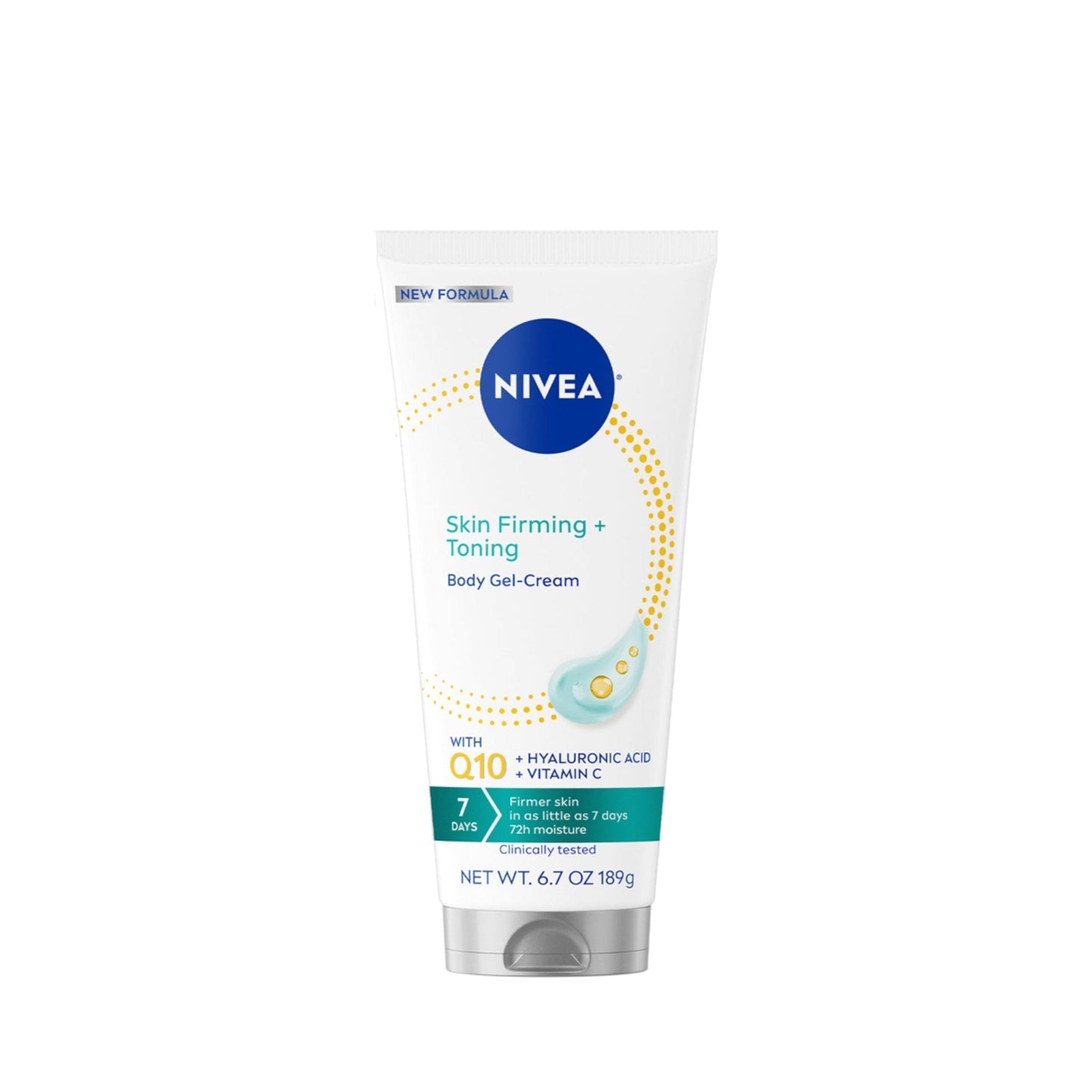 NIVEA Skin Firming & Toning Body Gel Cream with Q10, Hyaluronic Acid and Vitamin C - Maple Wellness Supplements