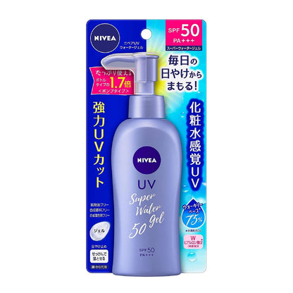 NIVEA SUN Protect Super Water Gel SPF 50 PA+++ 140g Squeeze bottle - Maple Wellness Supplements