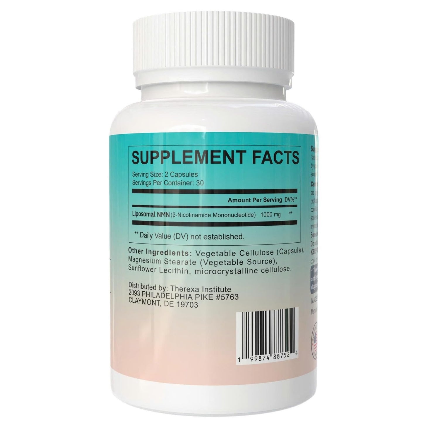 NMN Supplement 1000mg Pure - Liposomal NMN for NAD+ Supplement, Tested in USA, 60 Capsules - Maple Wellness Supplements