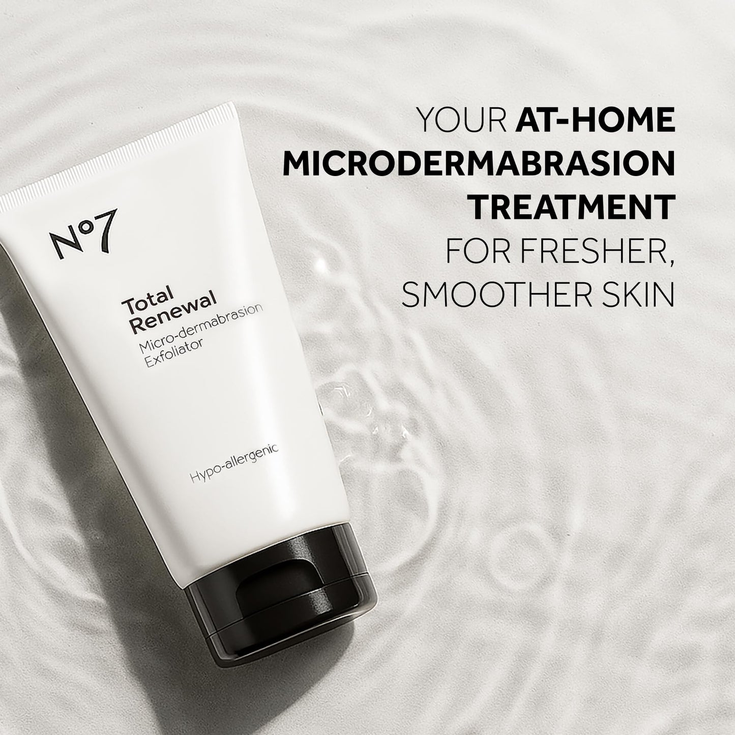 No7 Microdermabrasion Total Renewal Face Scrub - Exfoliating Face Wash & Dark Spot Corrector for Sensitive Skin - Maple Wellness Supplements