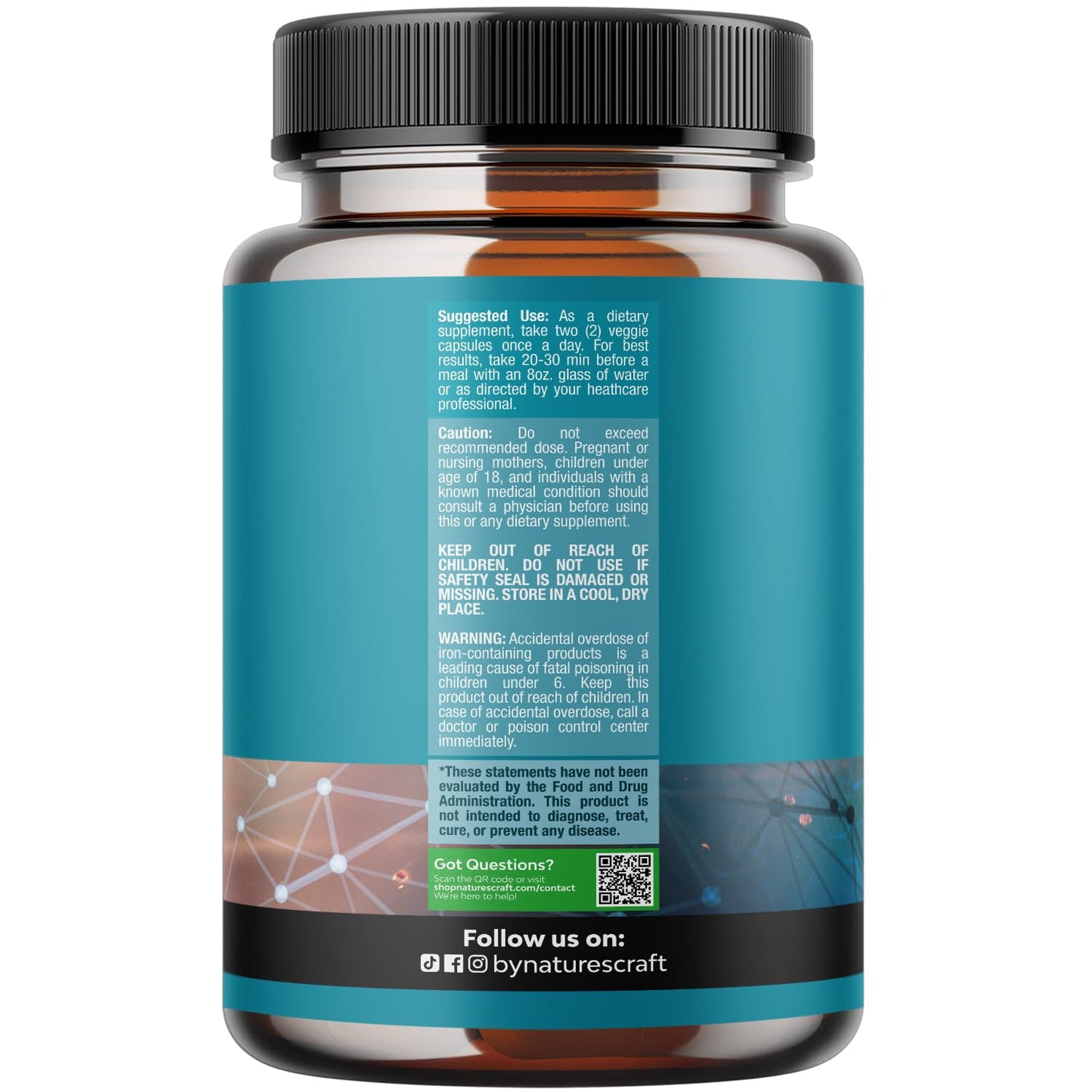 Nootropic Brain Supplement for Memory and Focus Enhancement - Vitamins for Mental Health & Clarity with VIT A, B6, Riboflavin, Niacin, Thiamin & Folate - Cognitive Complex for Mind Vitality - 60 Ct - Maple Wellness Supplements