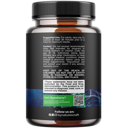 Nootropic Memory Supplement for Brain Support - Memory Pills for Brain Boost and Natural Energy Booster - Vitamin B 12 Bacopa Monnieri Rhodiola Rosea DMAE Ginkgo Biloba Phosphatidylserine Supplement - Maple Wellness Supplements
