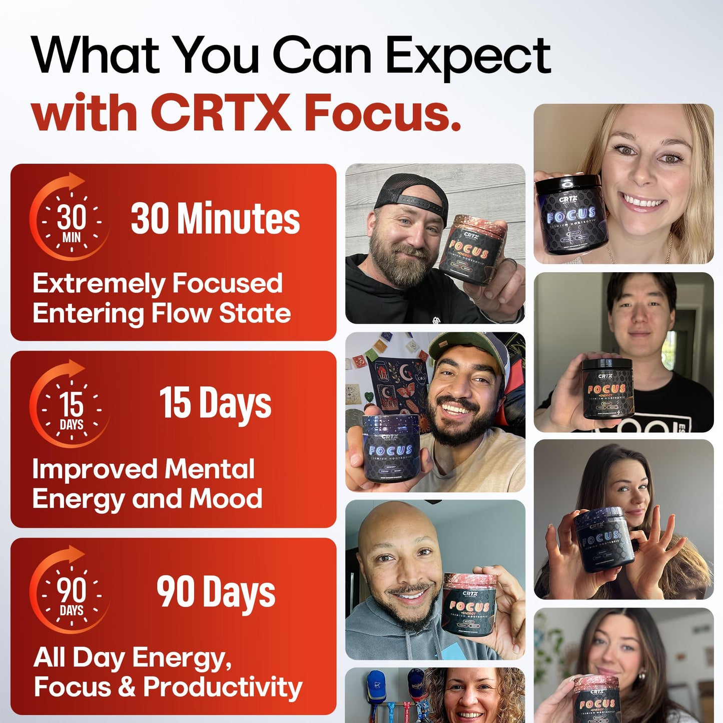 Nootropic Strongest Focus Supplement - Clinically Backed Ingredients Made in USA - Scientifically Backed Doses - Supplement for Brain Fog - AlphaGPC, Lions Mane, Rhodiola and More 10:1 90 Capsules - Maple Wellness Supplements