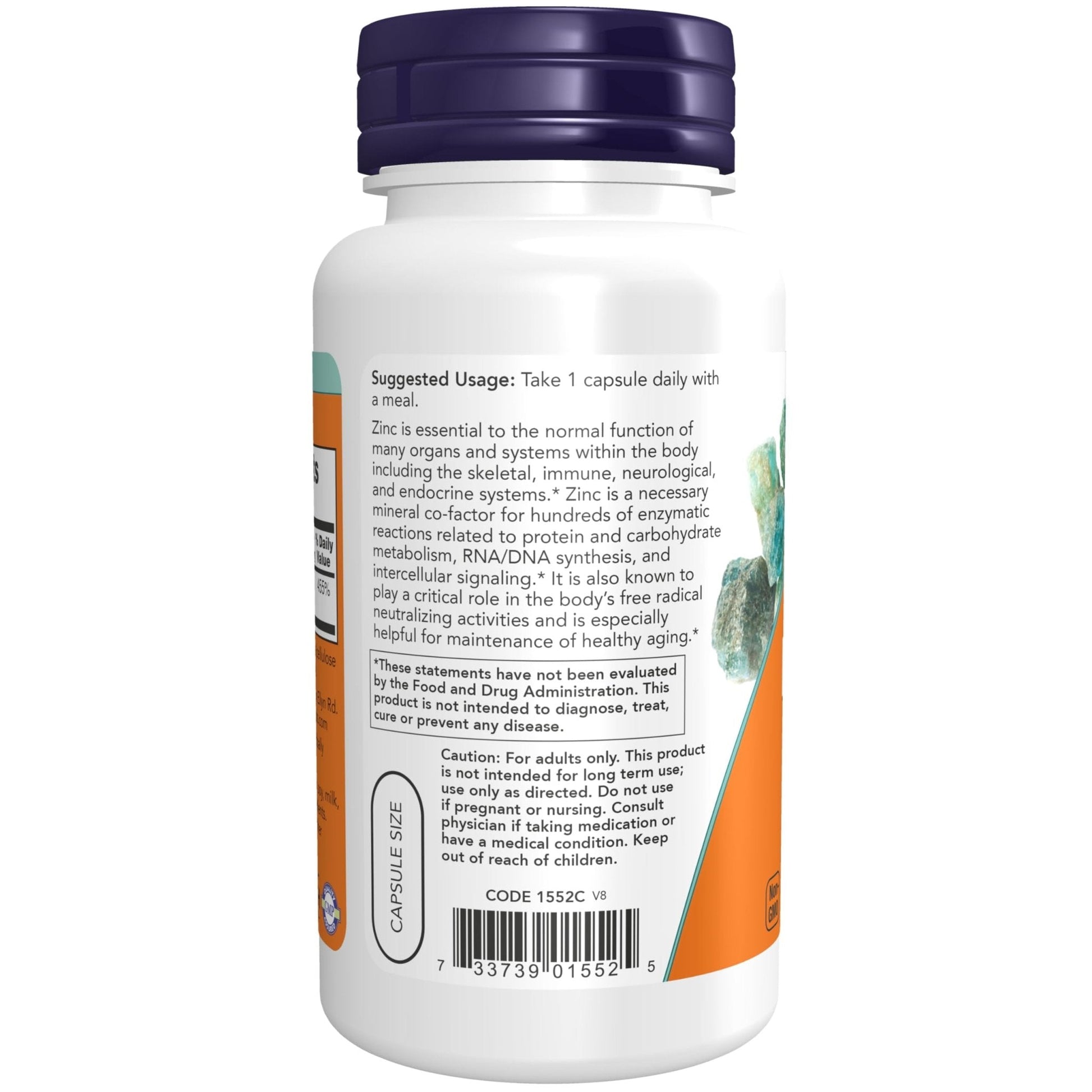 NOW Foods Supplements, Zinc Picolinate 50 mg, Supports Enzyme Functions*, Immune Support*, 120 Veg Capsules (Packaging may vary) - Maple Wellness Supplements