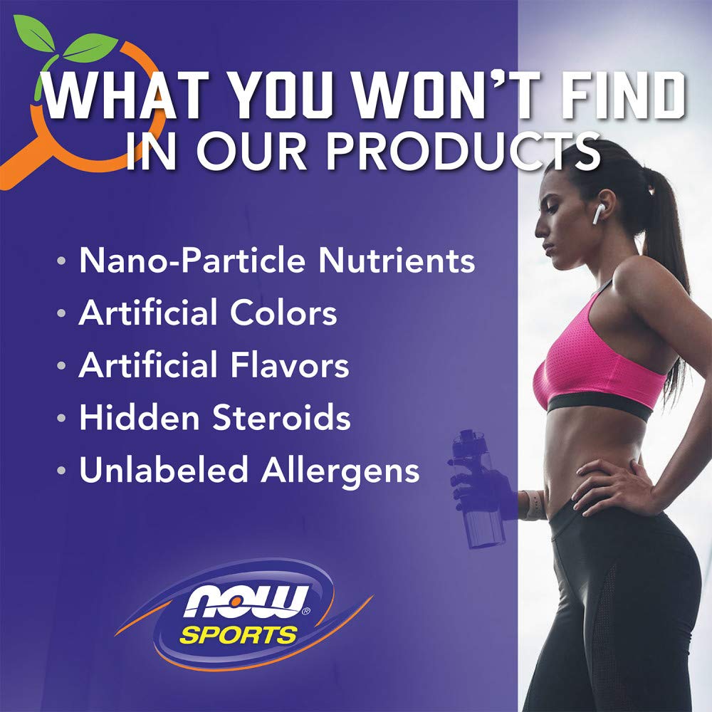 NOW Sports Nutrition, Whey Protein Isolate, 25 G With BCAAs, Creamy Chocolate Powder - Maple Wellness Supplements