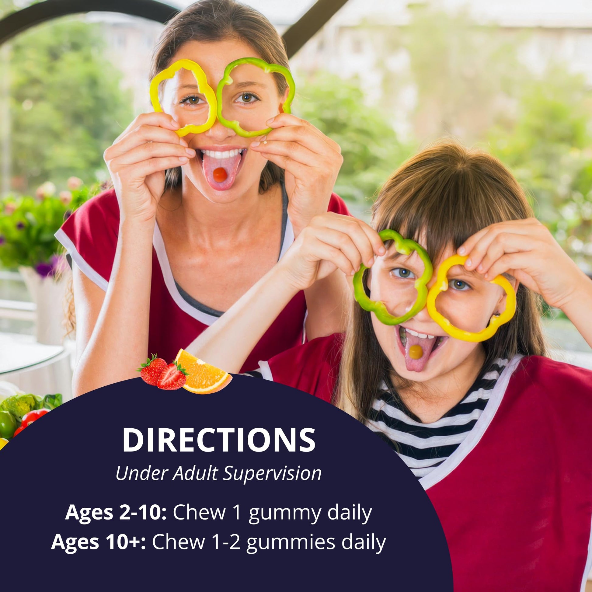 NuBest Daily Probiotic Gummies for Kids & Teens with 5 Billion CFUs | Supports Immune, Gut, and Digestive Health | No Added Sugar | Yummy Strawberry - Maple Wellness Supplements