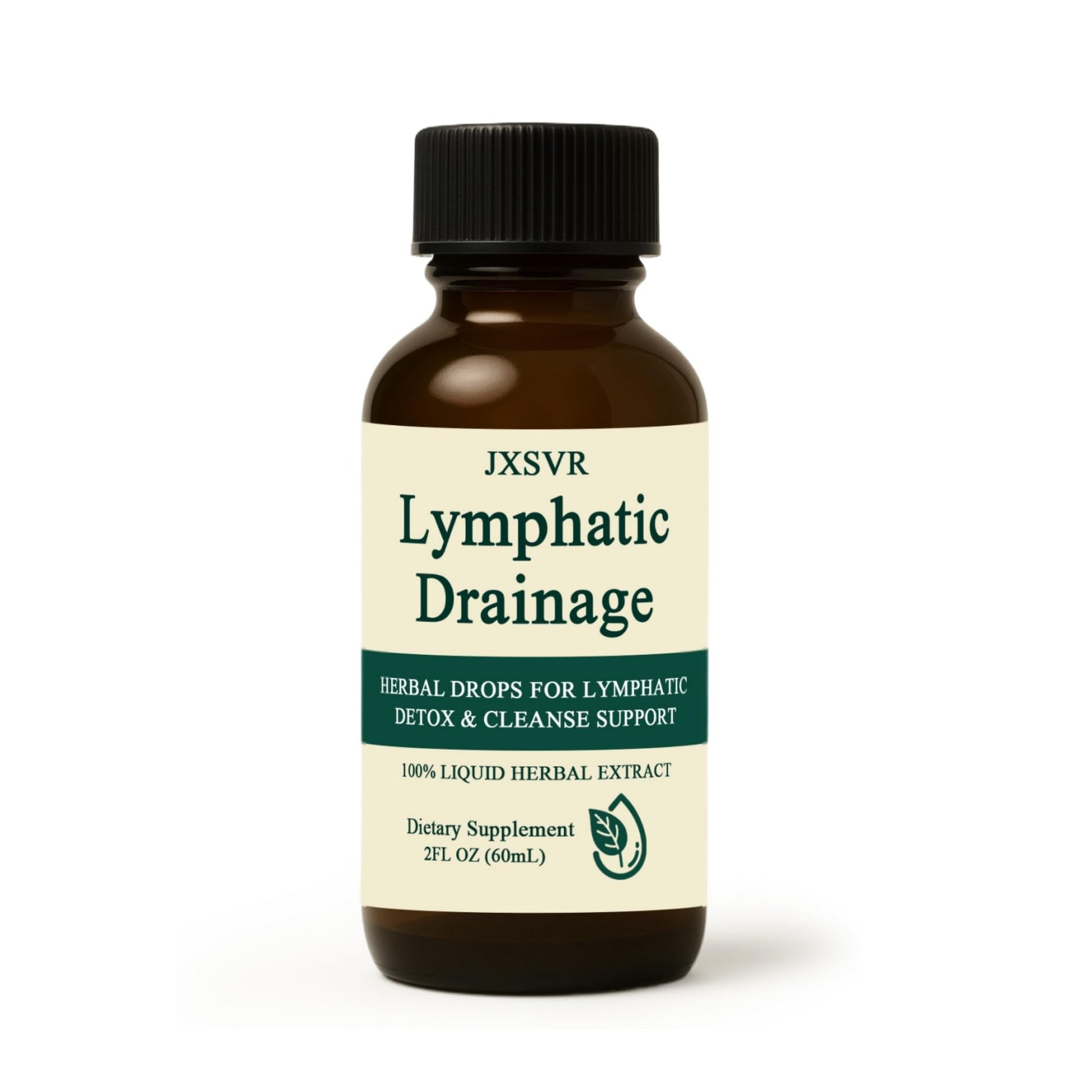 Nuflos Lymphatic Drainage Drops, Lymphatic Drainage Massager& Supplements, 2 Fl. Oz-Herbal Blend-Lymph System Support, Lymphatic Drainage, Immune System & Detox - Maple Wellness Supplements