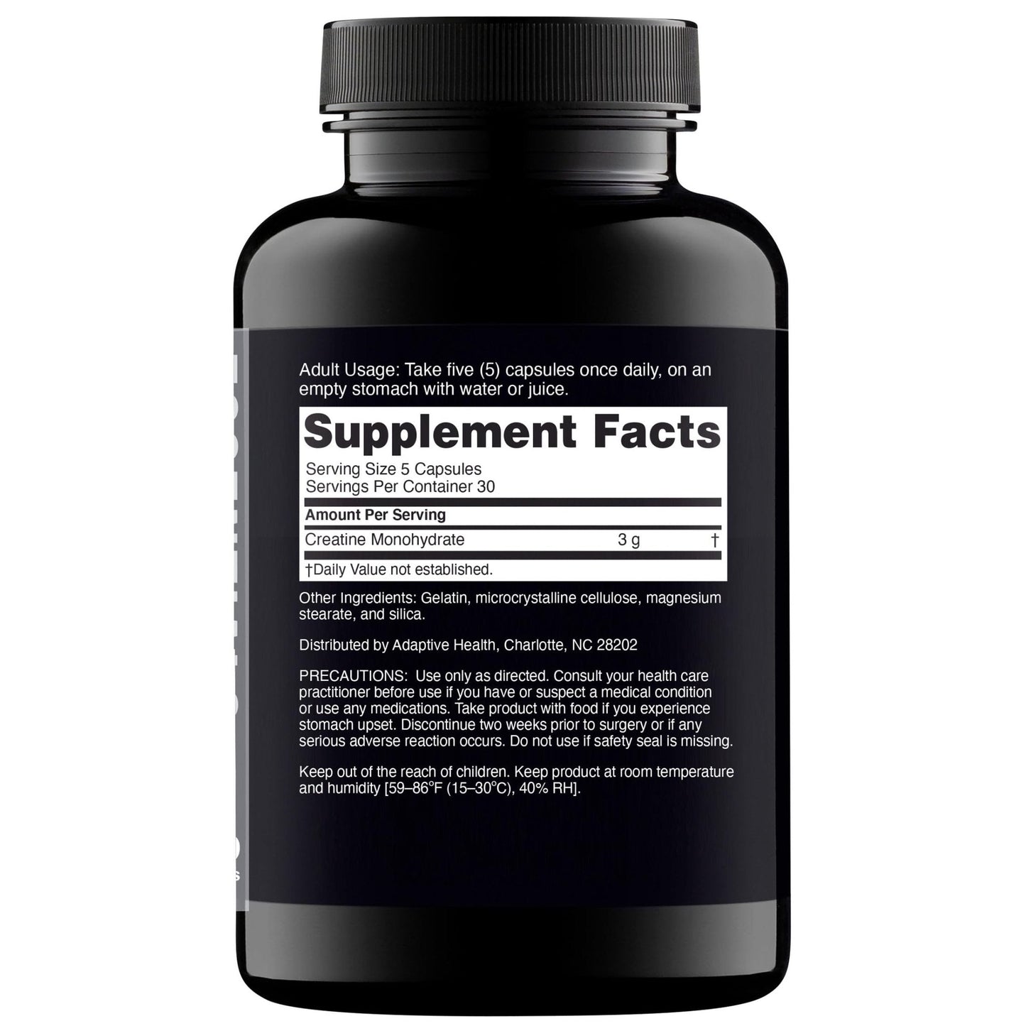 Nugenix Essentials Premium Creatine Monohydrate Pills Supplement, 3000mg, 150 Capsules - Maple Wellness Supplements