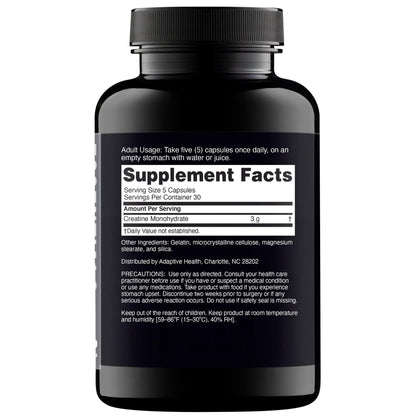 Nugenix Essentials Premium Creatine Monohydrate Pills Supplement, 3000mg, 150 Capsules - Maple Wellness Supplements