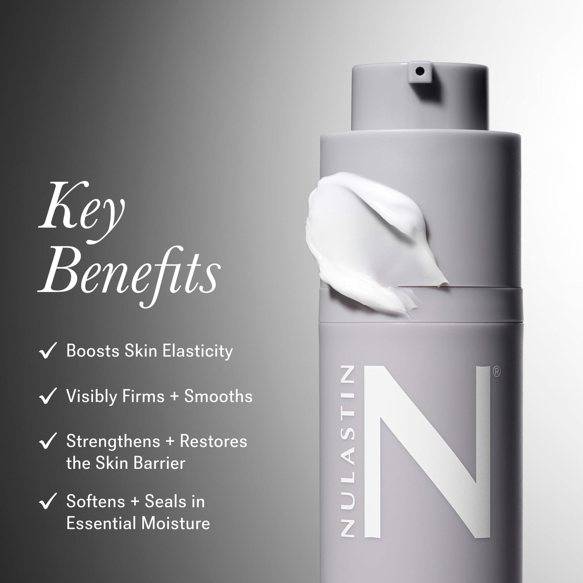 NULASTIN Dermal Rejuvenating Face Moisturizer for Women with Elastin, Peptides & Ceramides - Firming, Anti Aging Barrier Repair Cream for Dry, Mature Skin - Vegan, Silicone Free, 1.7 Fl Oz - Maple Wellness Supplements