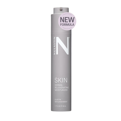 NULASTIN Dermal Rejuvenating Face Moisturizer for Women with Elastin, Peptides & Ceramides - Firming, Anti Aging Barrier Repair Cream for Dry, Mature Skin - Vegan, Silicone Free, 1.7 Fl Oz - Maple Wellness Supplements