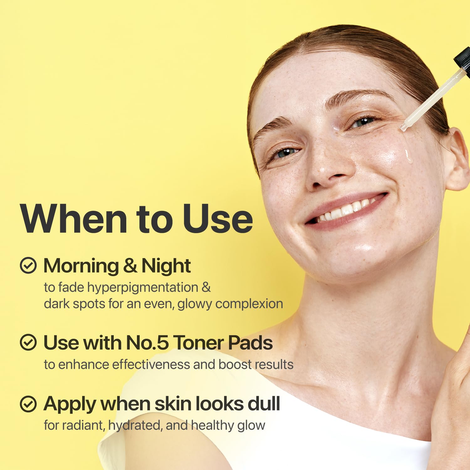 numbuzin No.5 Vitamin Concentrated Serum, Dark Spot Care, Glutathione & Vitamin Serum, Korean Skincare, Tranexamic Acid 4%, Niacinamide 5% - Maple Wellness Supplements