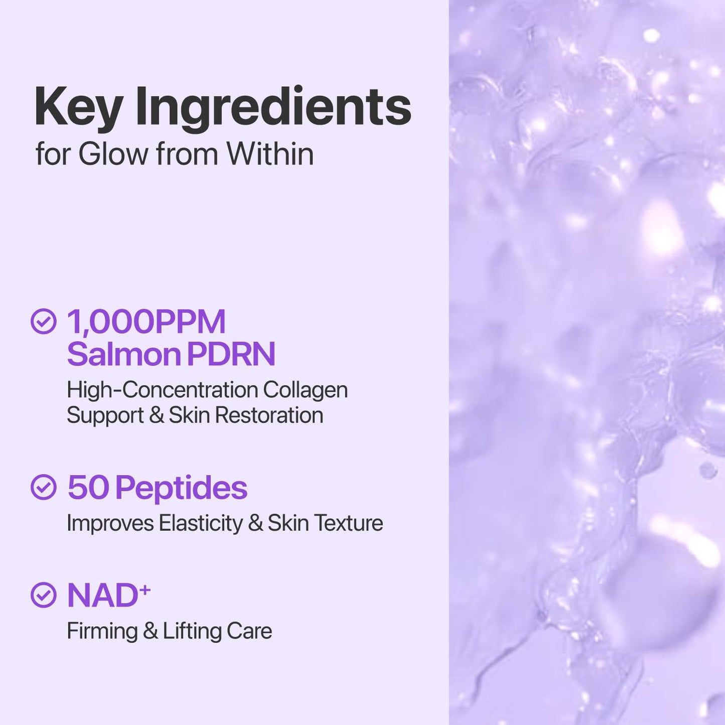 numbuzin No.9 NAD+ Salmon PDRN Glow Boosting Toner, Hydrating & Firming Toner for Wrinkles, Fine Lines & Dull Skin - Maple Wellness Supplements