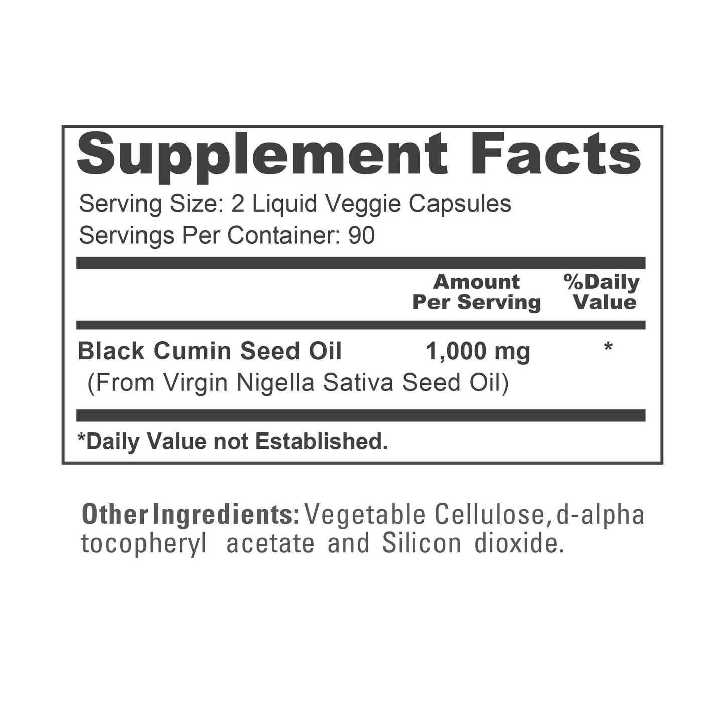 NusaPure Black Seed Oil 1,000 mg per Serving 180 Softgel Capsules (Non-GMO, Vegetarian & Vegan) Cold-Pressed Virgin Nigella Sativa. Hexane Free - Maple Wellness Supplements