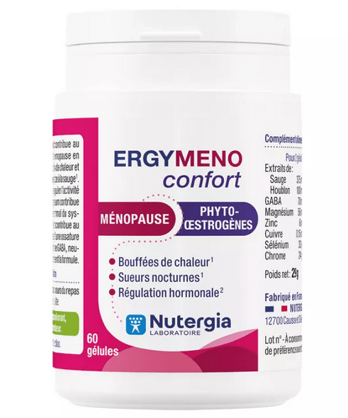 Nutergia ErgyMeno Confort 60 capsules - Maple Wellness Supplements