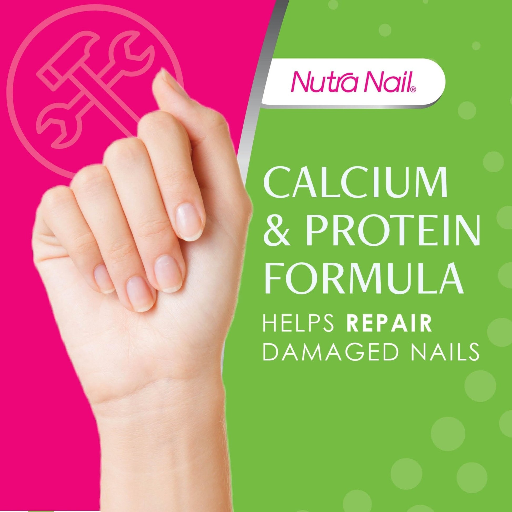 Nutra Nail 5 to 7 Day Growth Treatment - Fast Keratin Nail Hardener & Nail Strengthener for Thin Nails, Brittle & Damaged (0.47 Fl Oz) - Maple Wellness Supplements