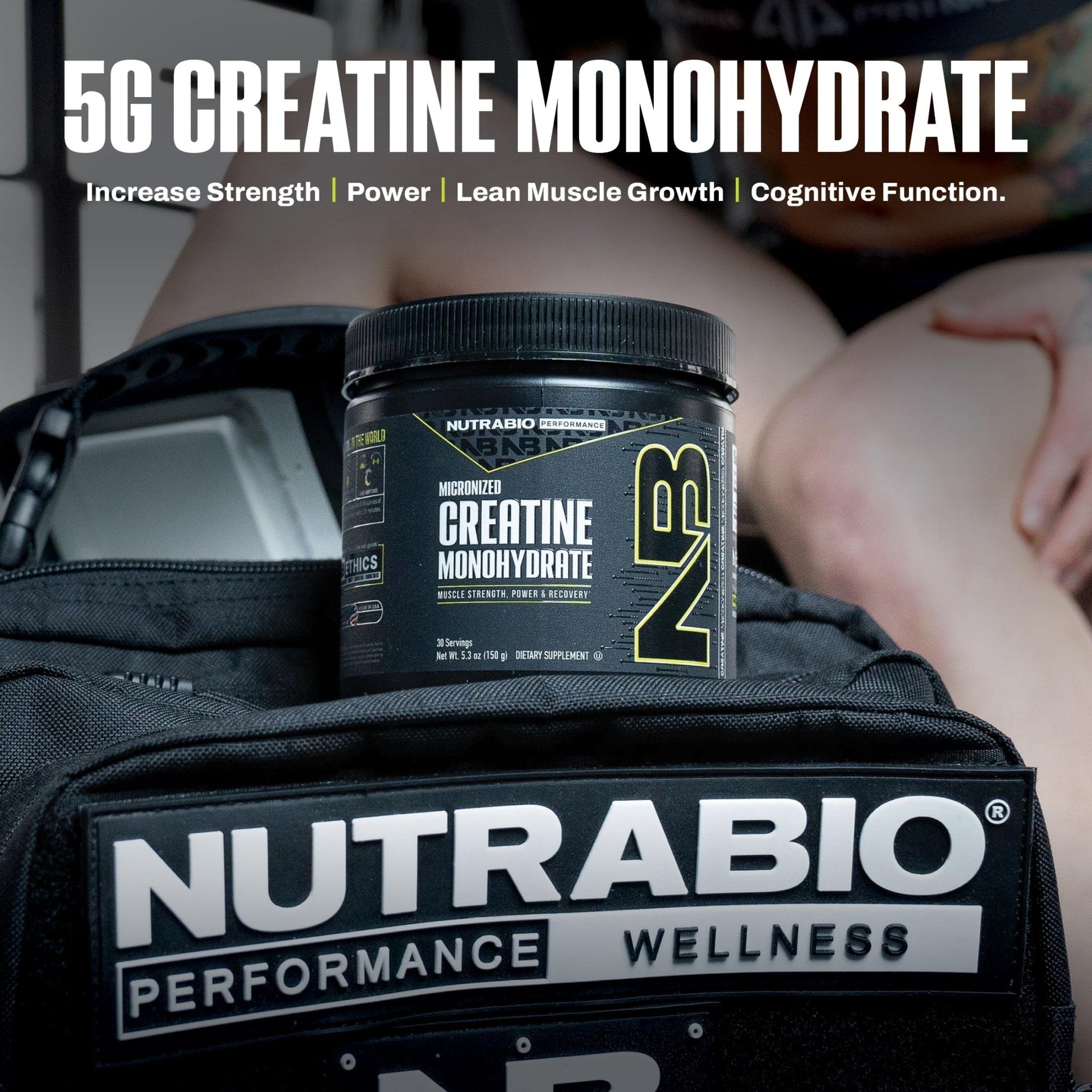 NutraBio Pure Micronized Creatine Monohydrate Powder Supplement, Unflavored, (150 g) - Supports Bulk Muscle Energy, Recovery, and Strength - HPLC Tested Creatine Powder Supplement for Men and Women - Maple Wellness Supplements