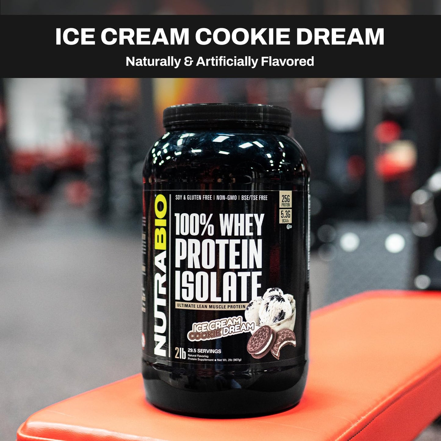 NutraBio Whey Protein Isolate Supplement – 25g of Protein Per Scoop with Complete - Maple Wellness Supplements