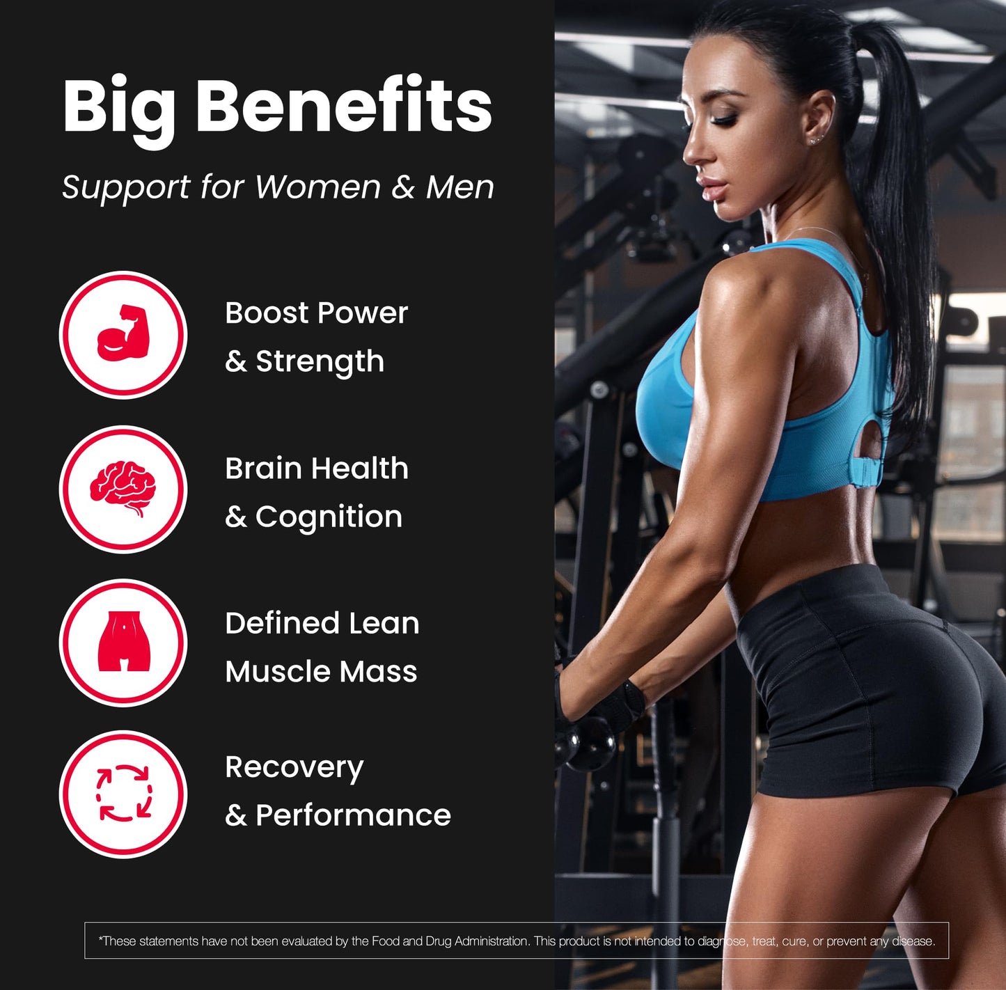 NutraChamps 120 Creatine Gummies for Men & Women - 5g Sugar Free Chewable Creatine Monohydrate Gummies - Supports Protein Synthesis, Muscle Recovery & Workout Performance - Maple Wellness Supplements